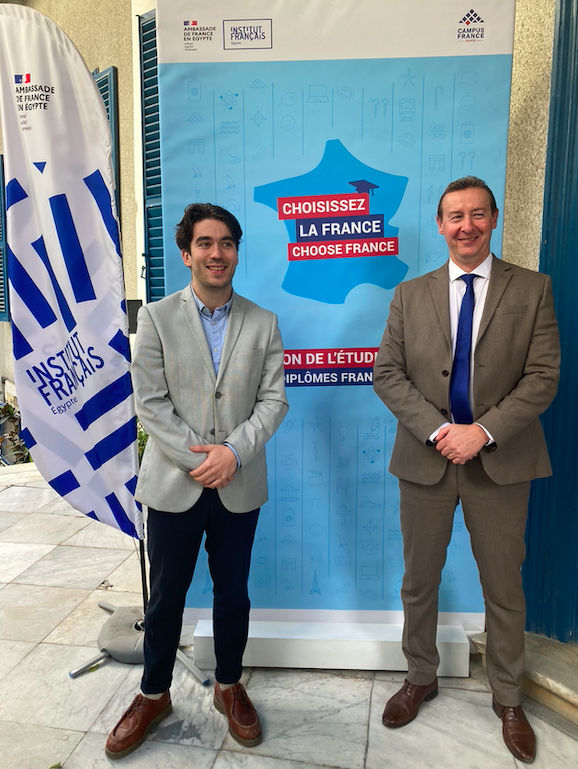L'École de Droit de la Sorbonne au CaireIDAI au salon étudiant d